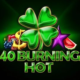 40 Burning Hot logo by Amusnet Interactive at VipLuck Casino40 Burning Hot
