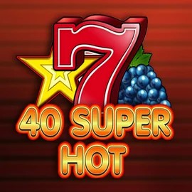 Official Slots logo: 40 Super Hot by Amusnet Interactive at VipLuck Casino
