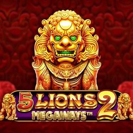 5 Lions Megaways 2 by Pragmatic Play, showcased at vipluckcasino.eu.com – game logo