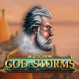 Official Slots logo: Age Of The Gods: God of Storms by Playtech at VipLuck Casino