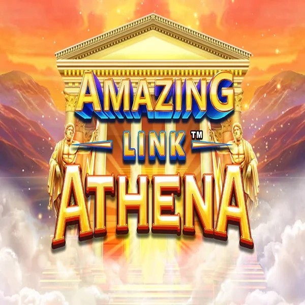 Amazing Link Athena slot logo by SpinPlay Games at VipLuck Casino