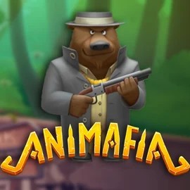 Animafia slot logo by Peter & Sons at VipLuck CasinoAnimafia