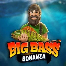 Big Bass Bonanza logo by Pragmatic Play at VipLuck Casino