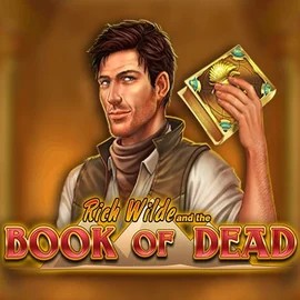 Book of Dead logo – Slots by Play'n GO at VipLuck Casino
