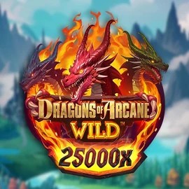 Dragons of Arcane Wild by Foxium, showcased at vipluckcasino.eu.com – game logo