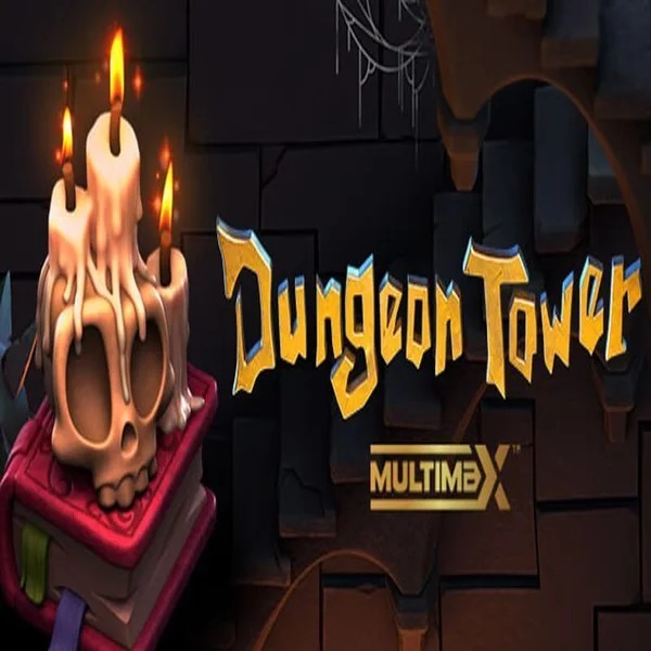 Dungeon Tower logo by Peter & Sons at VipLuck Casino