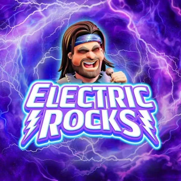 Official Slots logo: Electric Rocks by Inspired Gaming at VipLuck Casino