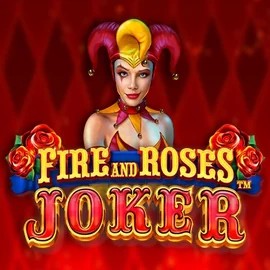 Fire and Roses Joker logo by Triple Edge Studios at VipLuck CasinoFire and Roses Joker