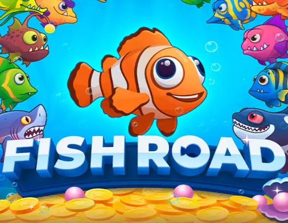Fish Road logo by InOut at VipLuck CasinoFish Road
