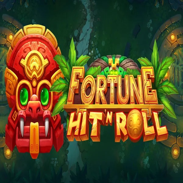 Fortune Hit'n Roll online game logo by Pragmatic Play on vipluckcasino.eu.com
