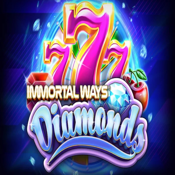 Immortal Ways Diamonds game by RubyPlay – logo hosted on VipLuck Casino