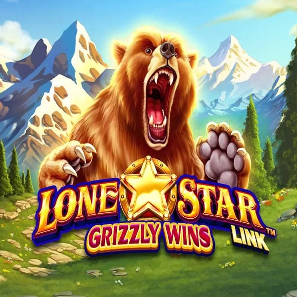 Slots logo of Lone Star Link Grizzly Wins from Greentube at VipLuck Casino