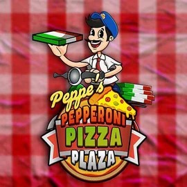 Slots logo of Peppe’s Pepperoni Pizza Plaza from Pragmatic Play at VipLuck Casino