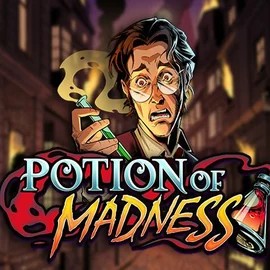 Slots logo of Potion of Madness from Play'n GO at VipLuck Casino