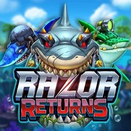 Razor Returns logo by Push Gaming at VipLuck CasinoRazor Returns
