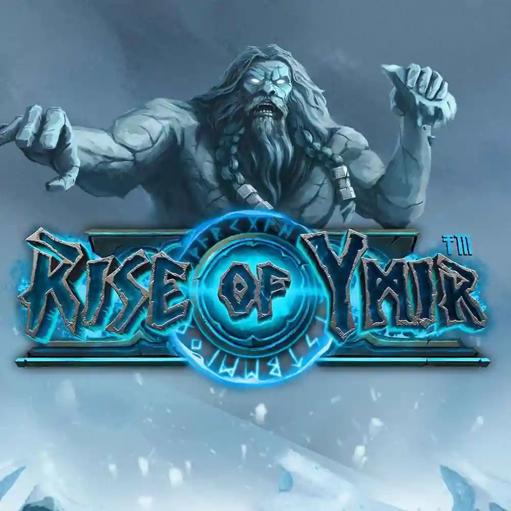 Rise of Ymir logo by Hacksaw Gaming at VipLuck Casino