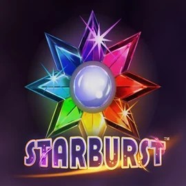 Starburst casino game by NetEnt – featured logo at VipLuck Casino