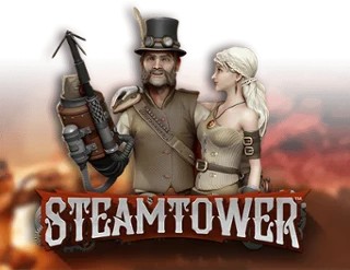 Steam Tower Slot logo – Slots by NetEnt at VipLuck Casino