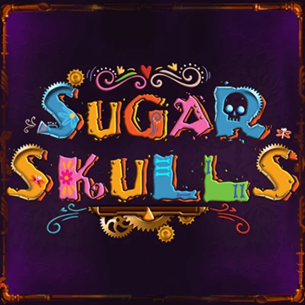 Sugar Skulls by Booming Games, showcased at vipluckcasino.eu.com – game logo