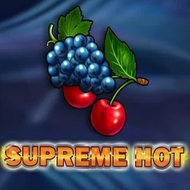 Supreme Hot slot logo by Amusnet Interactive at VipLuck Casino