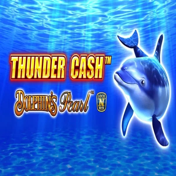 Thunder Cash Dolphins Pearl slot visual from Novomatic available on vipluckcasino.eu.com